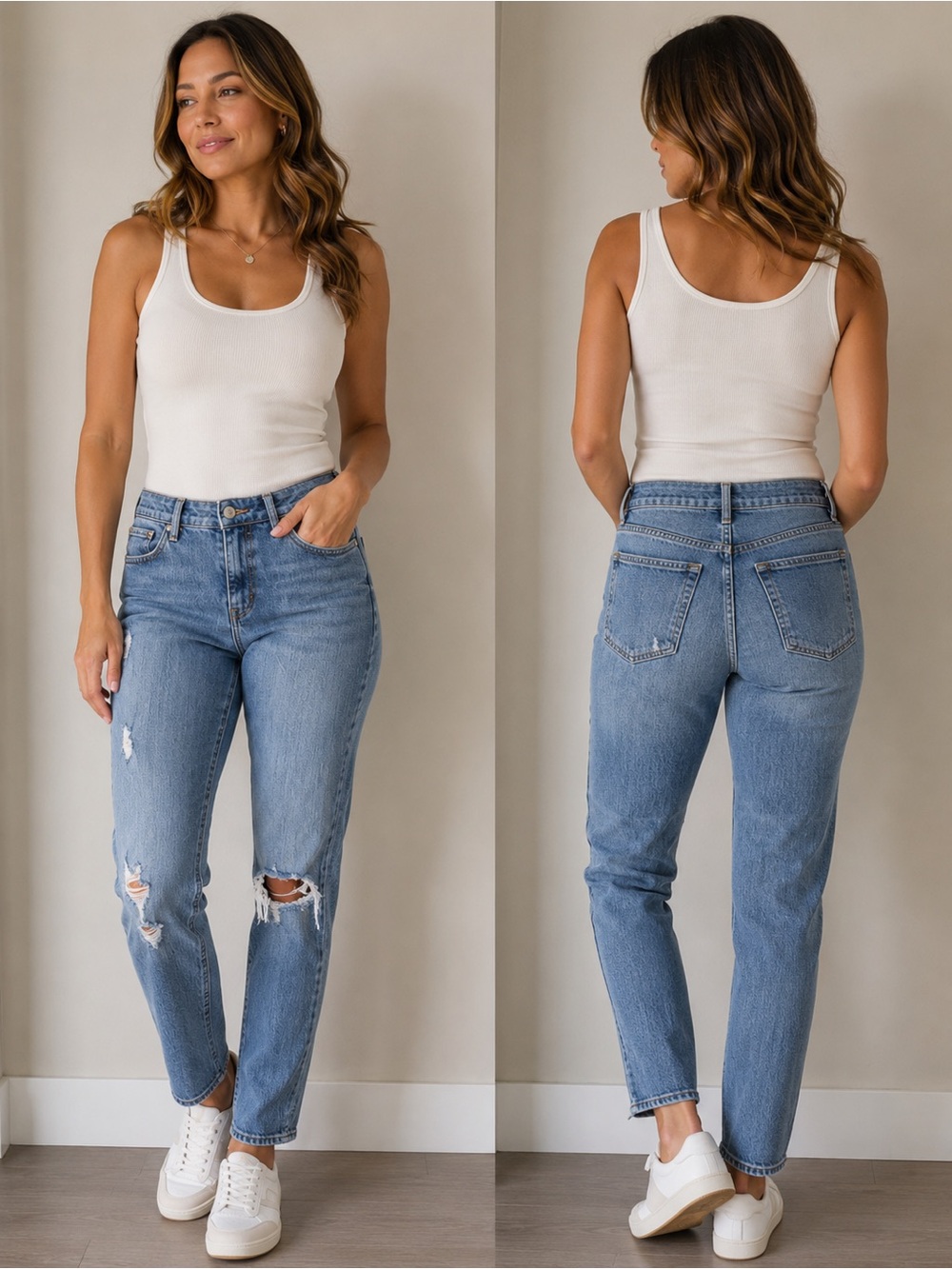49. | Levi's | Distressed Light Blue Skinny Jeans - Picture 8 of 8